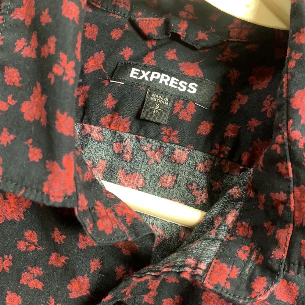 Express Casual Button Down Size Small - image 3
